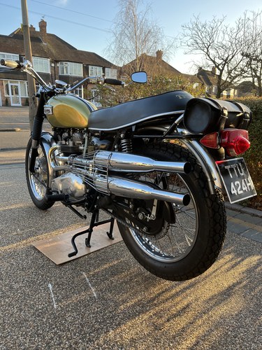 Triumph Trophy TR6C 1970  in Stunning Spring Gold. For Sale