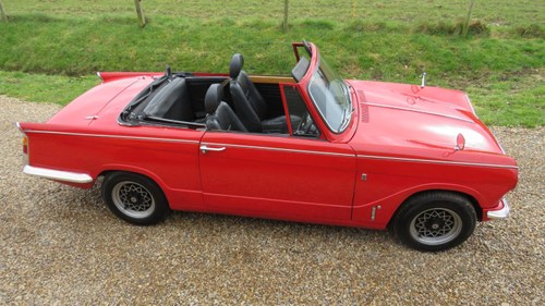 1970 (J) Triumph Vitesse 2 DOOR SALOON WITH OVERDRIVE SOLD