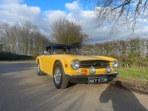 1974 TRIUMPH TR6 PI CR WITH OVERDRIVE SOLD