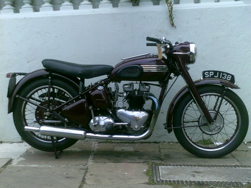 1953 TRIUMPH SPEED TWIN 5T VERKAUFT