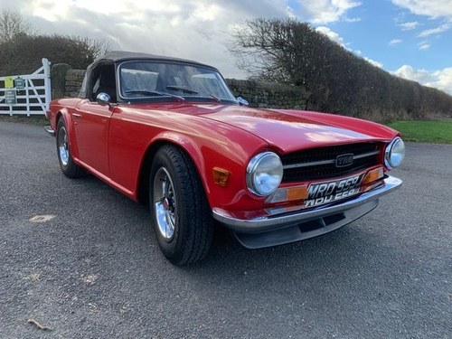 1970 Triumph TR6 On Stomberg Carburetors SUPERB Te koop