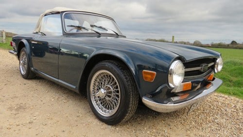 1975 (N) Triumph TR6 2.5 STRAIGHT SIX OVERDRIVE HISTORIC SOLD