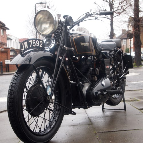 1936 Triumph 5/1 550 Very Rare, Hand & Foot Throttle & Gears SOLD