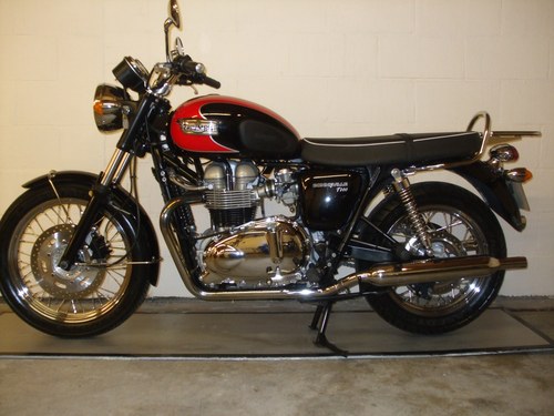 2008 Triumph bonneville T100 EFI (865) VENDUTO