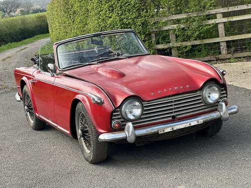 1965 TRIUMPH TR4A FOR FULL RESTORATION For Sale