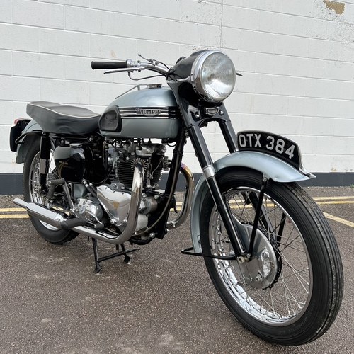 Triumph T110 the very rare 1954 - Restored ALL Matching SOLD