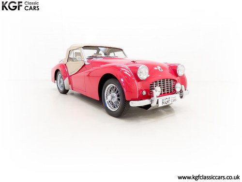 1955 A Unique ‘Works’ Designated Triumph TR3 with Provenance SOLD