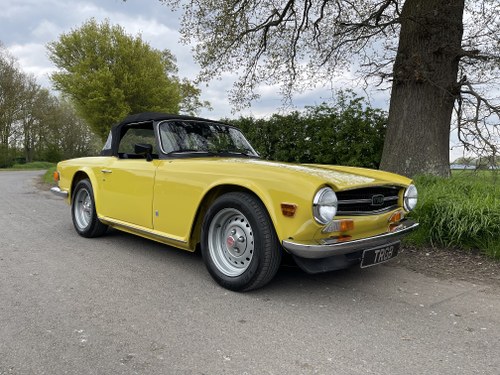 1973 TRIUMPH TR6 PI CR WITH OVERDRIVE SOLD