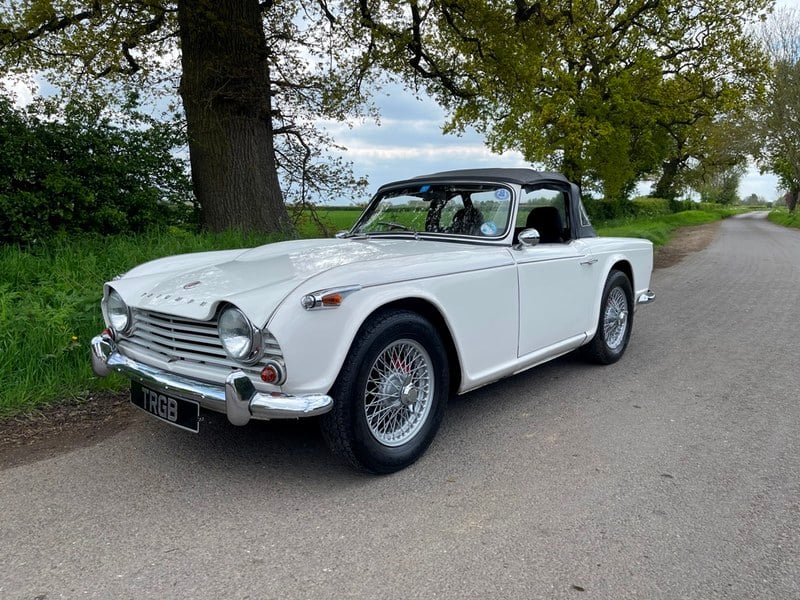 1966 TRIUMPH TR4A UK CAR WITH OVERDRIVE