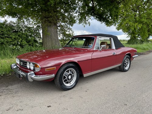 1977 TRIUMPH STAG - VERY GOOD CONDITION THROUGHOUT SOLD