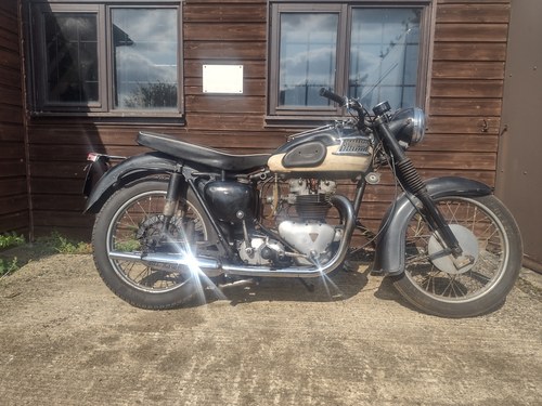 1958 Triumph T110 Build a Steve McQueen Tribute