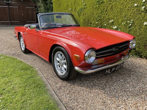1971 Triumph TR6 150 BHP, CP Chassis Code, Original UK Supply SOLD