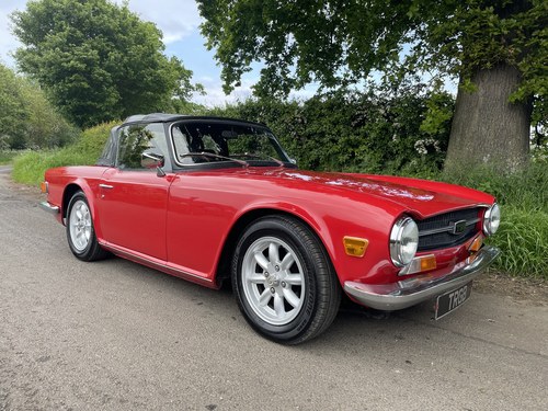 1971 TRIUMPH TR6 CP WITH OVERDRIVE SOLD