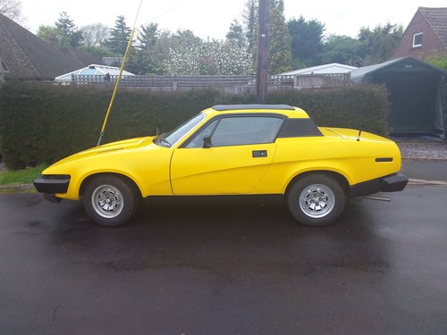 Triumph TR7 coupe, sunroof, 1982 5 speed