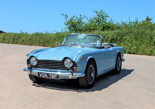 1968 TRIUMPH TR5 - COMING TO AUCTION 17TH JUNE Till salu på auktion