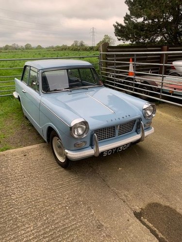1967 Triumph Herald 1200 Saloon 43,000 Miles Exceptional SOLD