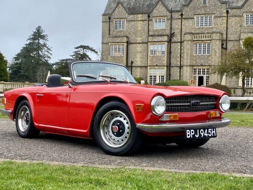 1970 TRIUMPH TR6 UK SUPPLIED RHD WITH MATCHING NUMBERS In vendita