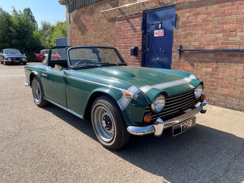 VERY EARLY 1967 TR250 – IDEAL FOR HOME RECOMMISSION SOLD