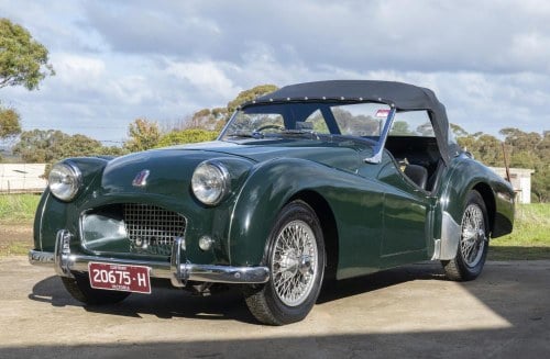 1954 Triumph TR2 Roadster Zu verkaufen durch Auktion