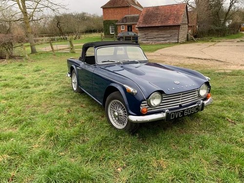 1965 Triumph Tr4a IRS