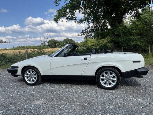 1980 TR7 Convertible - 21,000 miles & signed by Harris Mann SOLD