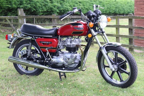 1979 Triumph Bonneville T140D Special ground up restoration, prob VENDIDO