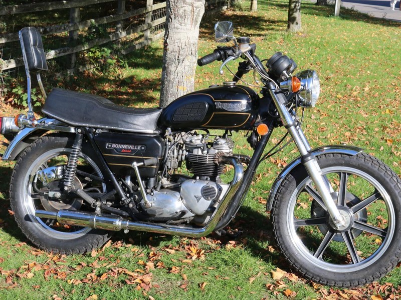 Triumph T140 D Bonneville Special 1979 with just 10,512 mile