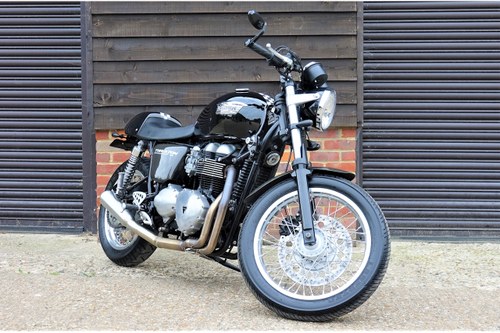2012 Triumph Thruxton 900 (1,642 miles) VERKAUFT