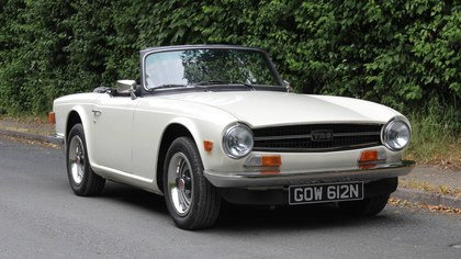 Triumph TR6 - UK Home Market, matching numbers