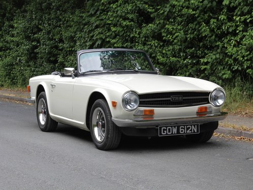 1975 Triumph TR6 - UK Home Market, matching numbers For Sale