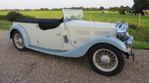 1934 (A) Triumph Gloria 10 Hp Sports Tourer Drop Head For Sale