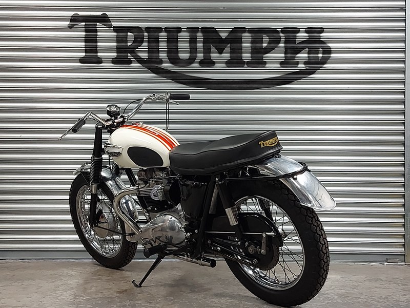 1966 TRIUMPH BONNEVILLE T120TT COMPETITION DESERT SLED