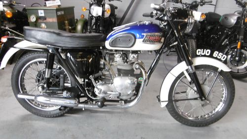 Picture of 1966 Triumph 3TA date certificate from Triumph one of last built - For Sale