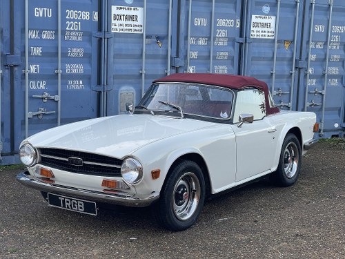 1972 TR6 ORIGINAL 150BHP UK CAR WITH OVERDRIVE SOLD
