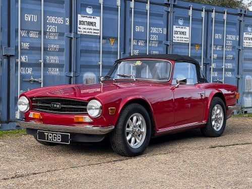 1975 1973 TRIUMPH TR6 ORIGINAL UK CAR WITH EFI AND OVERDRIVE SOLD