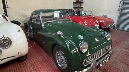 A FULLY RESTORED TR3A WITH OVERDRIVE!