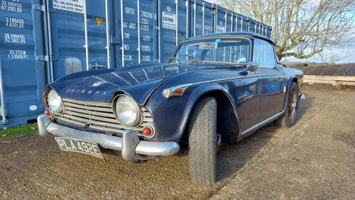 RUNNING 1967 TRIUMPH TR4A IN NEED OF RESTORATION SOLD