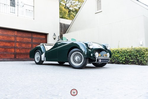 Immaculate supercharged 1955 Triumph TR2 for sale For Sale