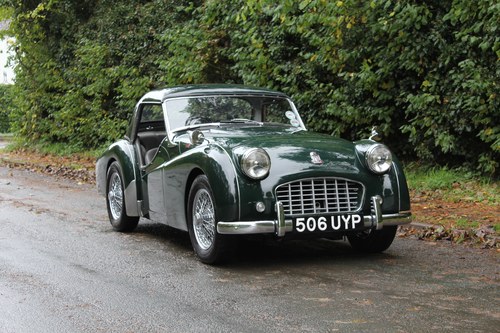 1957 Triumph TR3 - Beautiful Example VERKAUFT