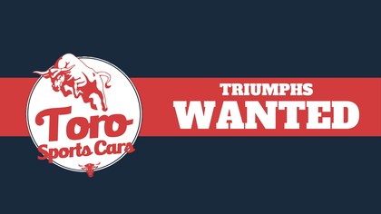 WANTED! ALL TRIUMPH MODELS