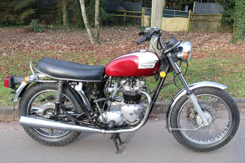 Triumph Bonneville T140 V 1976 Runs and Rides SOLD