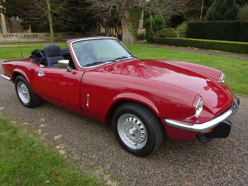 1976 Triumph Spitfire 1500, Restored 1998. MX5 seats. For Sale