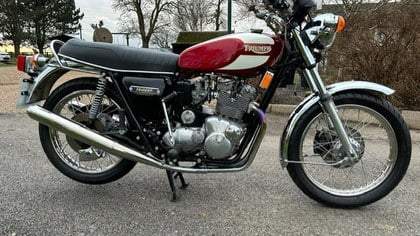 1976 Triumph T160V Electric Start UK Example Matching Number