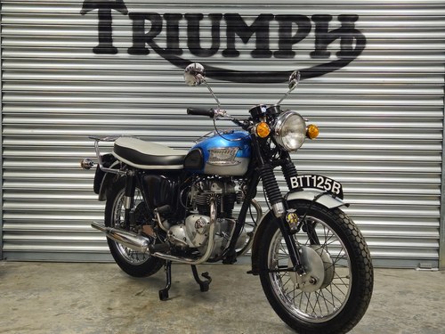1964 TRIUMPH TIGER 90 350 SPORTS. NICE CLASSIC MATCHING NO's SOLD