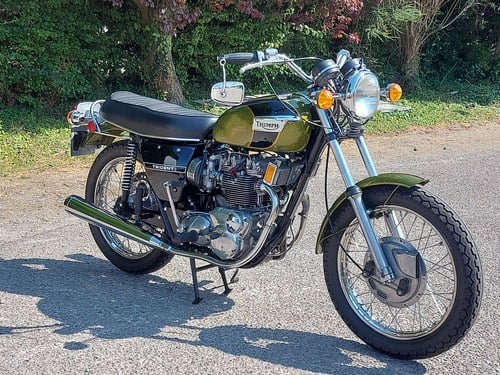 1971 TRIUMPH TRIDENT T150T. GORGEOUS CLASSIC! MATCHING NO'S. SOLD