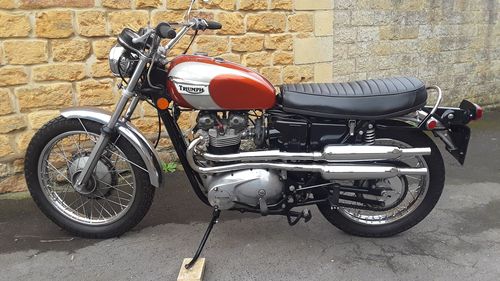 Picture of 1972 Triumph TR6C 650cc motorcycle - For Sale