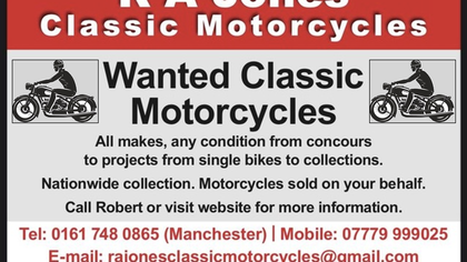 Classic Motorcycles Wanted