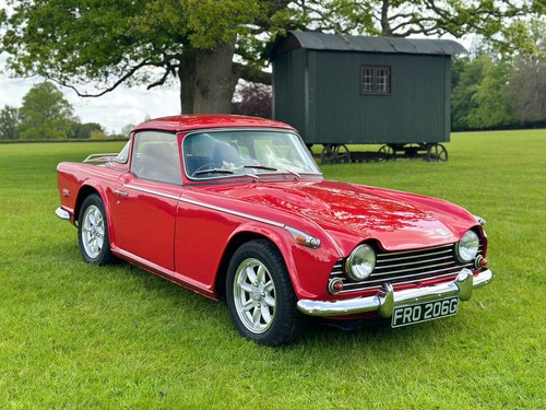 1968 TRIUMPH TR5 very rare UK Surrey top Kaufen Bei