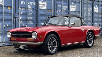 1971 TRIUMPH TR6 EX USA WITH OVERDRIVE