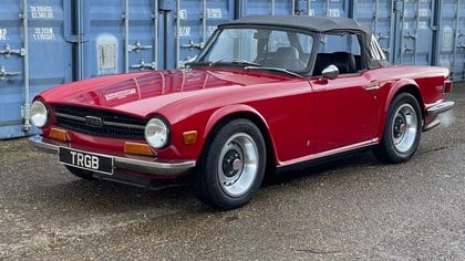1971 TRIUMPH TR6 EX US LHD WITH OVERDRIVE FOR LIGHT RECOMMIS